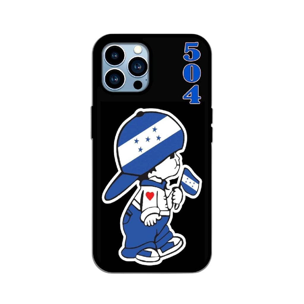 3D Catracho 504 Phone Case Honduras Pride Edition 500 Lempiras Design for iPhone & Samsung with Practical Cash Storage