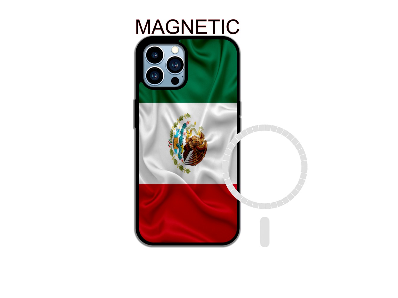 Mexico Flag Phone Case Premium Protection & Mexican Pride for Patriotic Users No Warranty Ideal for National Pride