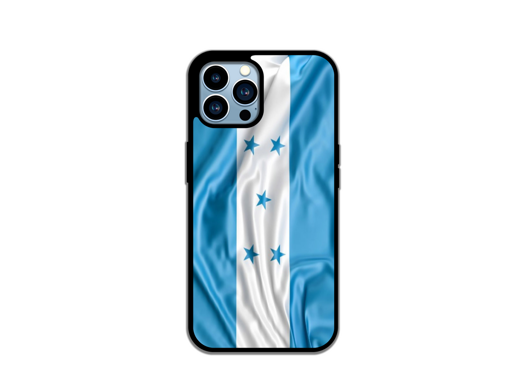 Light Honduras Flag Phone Case Premium Protection Catracho Pride HD Colors Shock Resistant Slim Fit Ideal Gift for Honduras Lovers