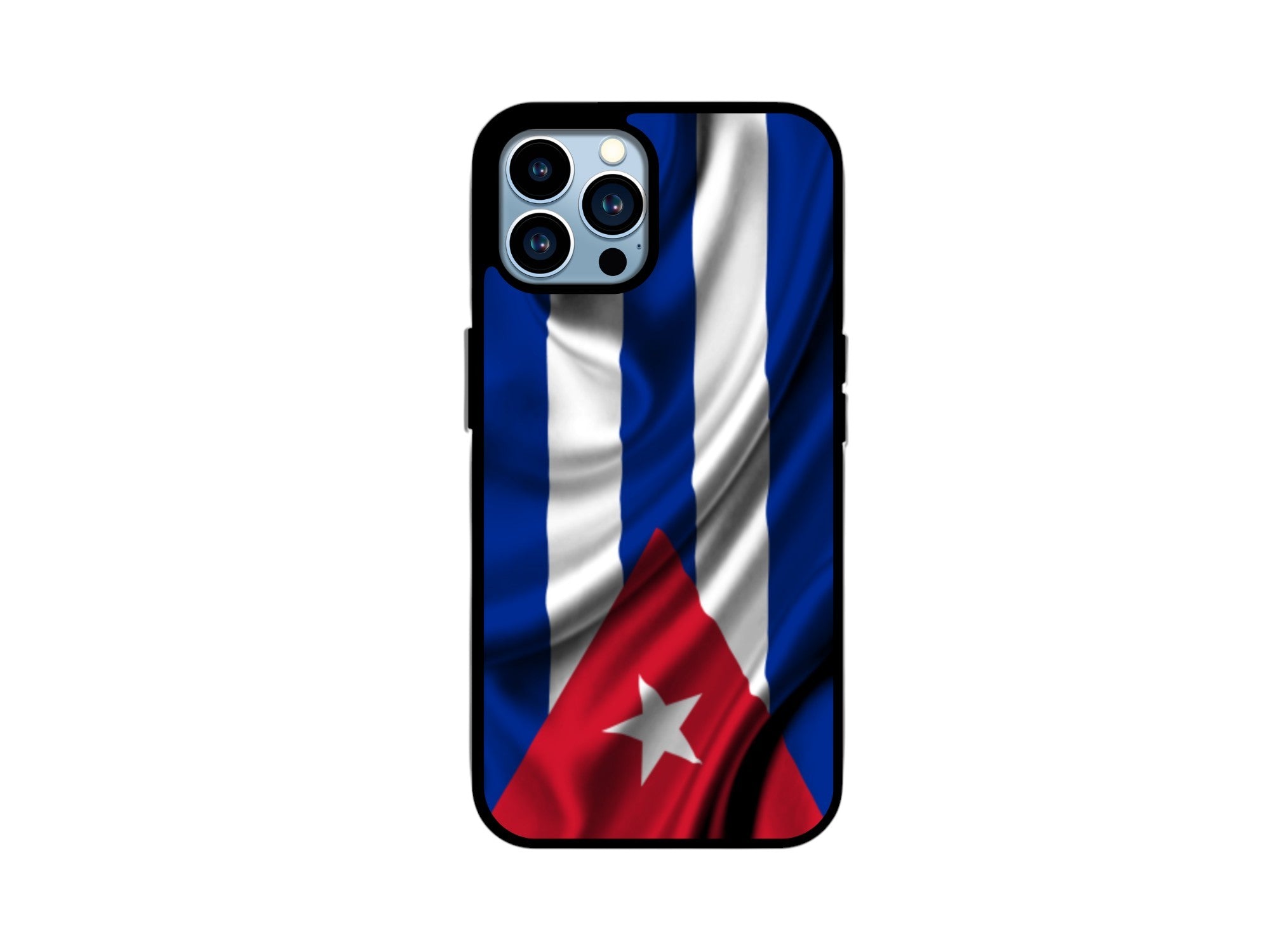 Cuba Flag Phone Case - Premium Protection & Cuban Pride - HD Colors Shock Resistant Slim Lightweight Perfect Fit for Phone Models - Vibrant Flag Print